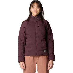 Mountain Hardwear womens Stretchdown High-hip Jacket(Blackberry – New 2024)