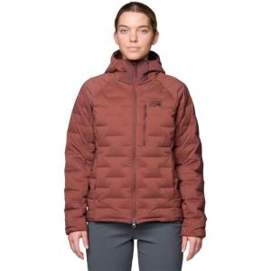 Mountain Hardwear womens Stretchdown High-hip Jacket(Bourbon Brown)