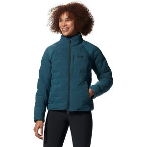 Mountain Hardwear womens Stretchdown High-hip Jacket(Dark Marsh)