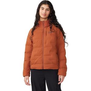 Mountain Hardwear womens Stretchdown High-hip Jacket(Iron Oxide)
