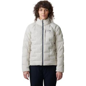 Mountain Hardwear womens Stretchdown High-hip Jacket(Wild Oyster)