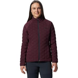 Mountain Hardwear womens Stretchdown Light Jacket(Cocoa Red)