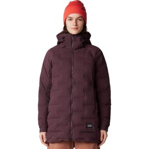 Mountain Hardwear womens Stretchdown Parka(Blackberry)