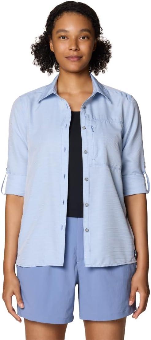 imageMountain Hardwear Womens Canyon Long SleeveBest Coast Blue