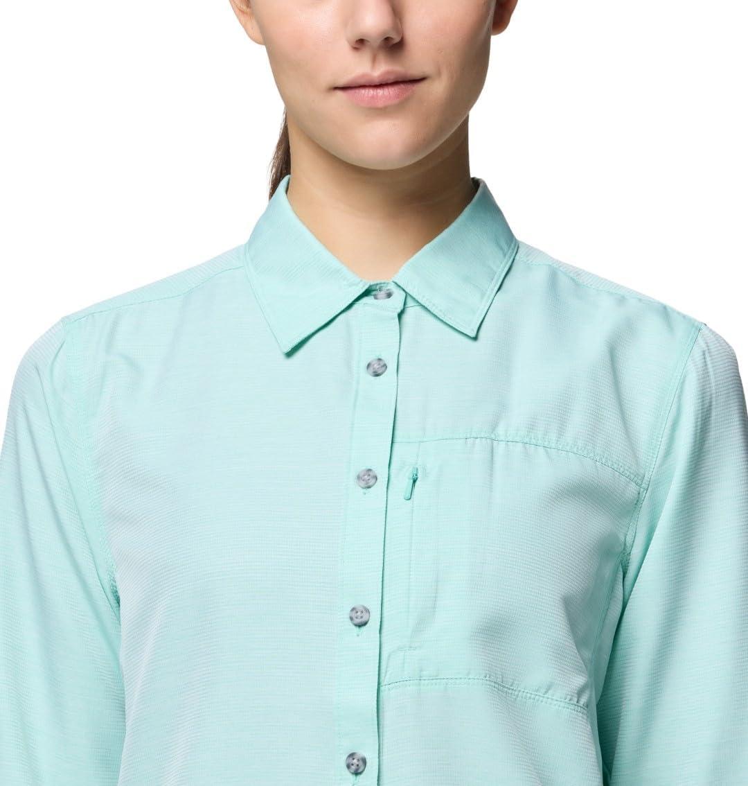 imageMountain Hardwear Womens Canyon Long SleeveIcy Teal
