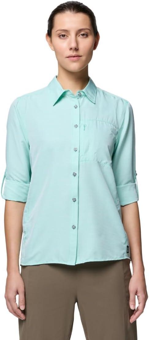 imageMountain Hardwear Womens Canyon Long SleeveIcy Teal