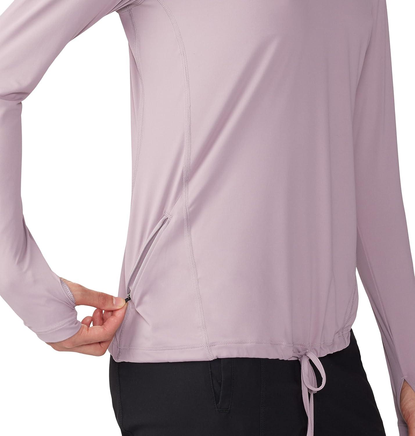 imageMountain Hardwear Womens Crater Lake Long Sleeve Hoody for Hiking Camping Backpacking and Casual WearDaze