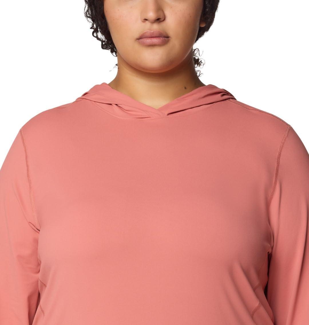 imageMountain Hardwear Womens Crater Lake Long Sleeve Hoody for Hiking Camping Backpacking and Casual WearFleurs