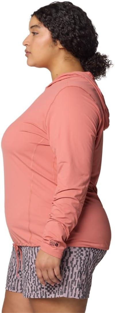 imageMountain Hardwear Womens Crater Lake Long Sleeve Hoody for Hiking Camping Backpacking and Casual WearFleurs