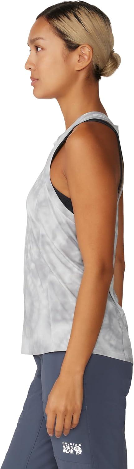 imageMountain Hardwear Womens Crater Lake TankGrey Ice Spore Dye Print