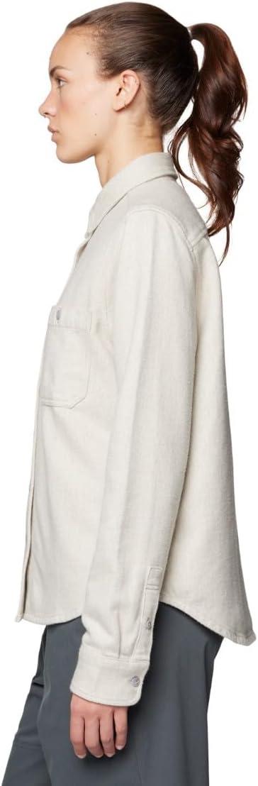 imageMountain Hardwear Womens Plusher Long Sleeve ShirtShirtStone Heather