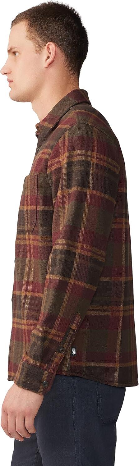 imageMountain Hardwear Womens Plusher Long Sleeve ShirtShirtWashed Raisin Amsterdam Plaid