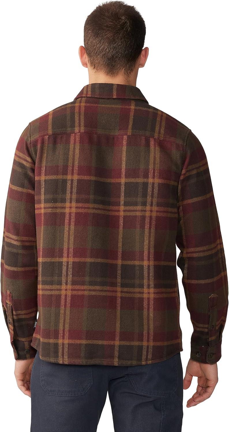 imageMountain Hardwear Womens Plusher Long Sleeve ShirtShirtWashed Raisin Amsterdam Plaid