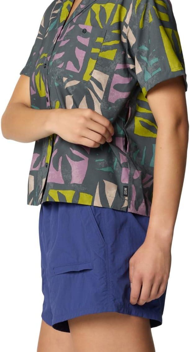 imageMountain Hardwear Womens Trail Sender Short SleeveVolcanic Meadows Print