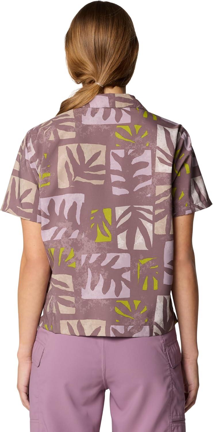 imageMountain Hardwear Womens Trail Sender Short SleeveWarm Ash Meadows Print