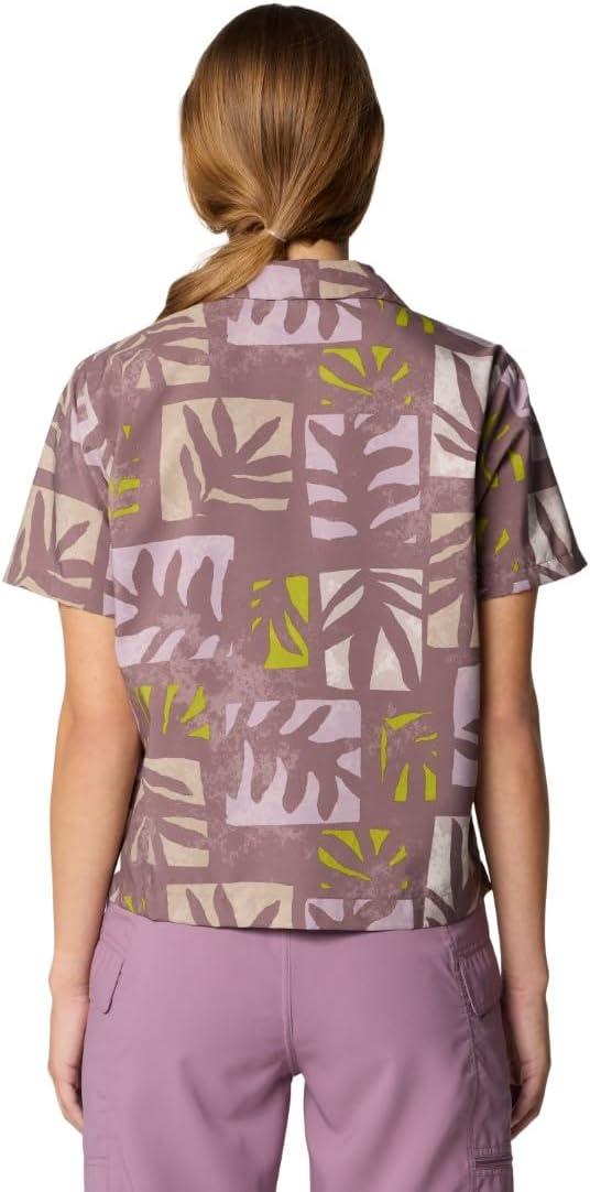 imageMountain Hardwear Womens Trail Sender Short SleeveWarm Ash Meadows Print