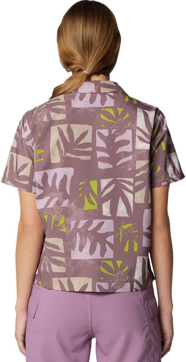 imageMountain Hardwear Womens Trail Sender Short SleeveWarm Ash Meadows Print