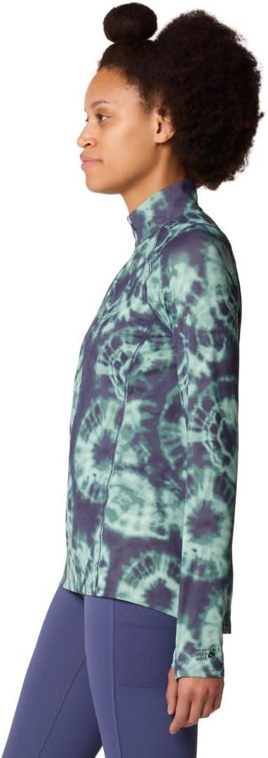 imageMountain Hardwear womens Crater Lake 12 ZipLapis Dusk Spore Dye Print