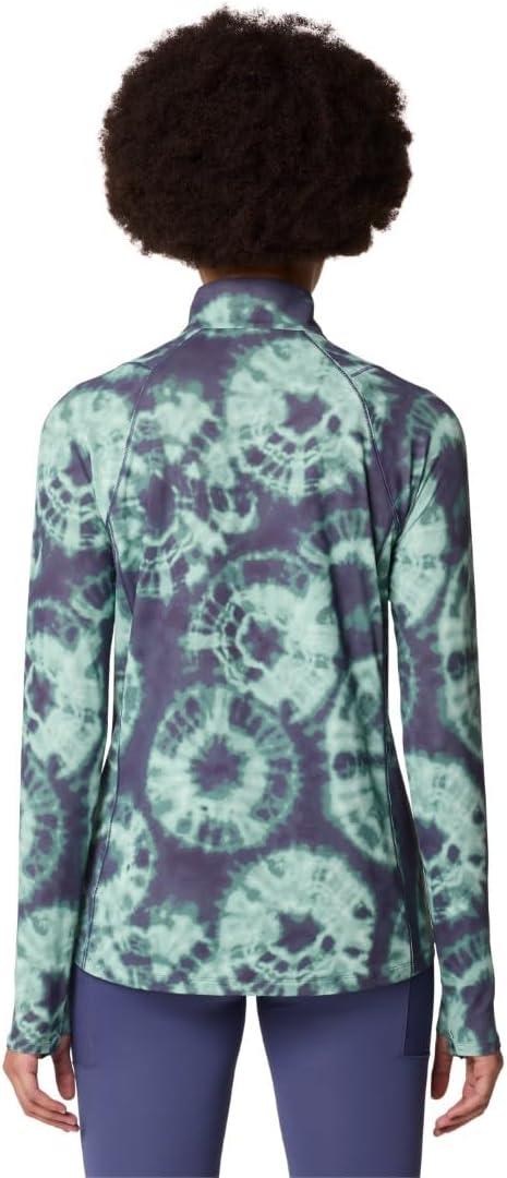 imageMountain Hardwear womens Crater Lake 12 ZipLapis Dusk Spore Dye Print