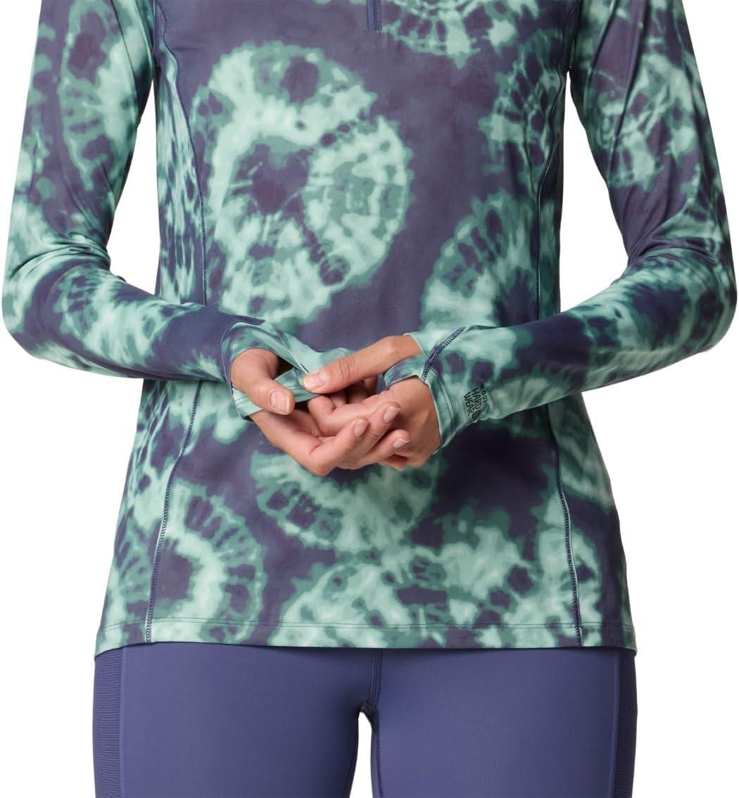 imageMountain Hardwear womens Crater Lake 12 ZipLapis Dusk Spore Dye Print