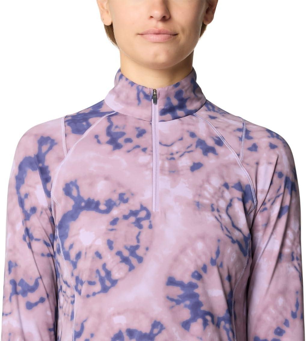 imageMountain Hardwear womens Crater Lake 12 ZipWisteria Spore Dye Print