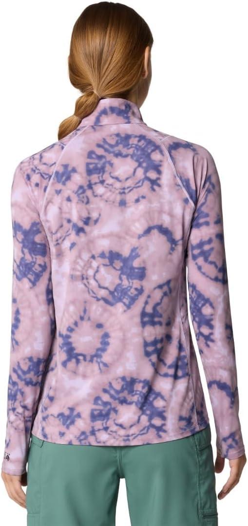 imageMountain Hardwear womens Crater Lake 12 ZipWisteria Spore Dye Print
