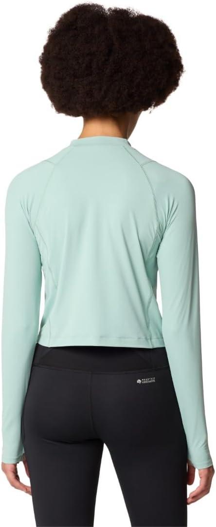 imageMountain Hardwear womens Crater Lake Long Sleeve CropMineral Spring