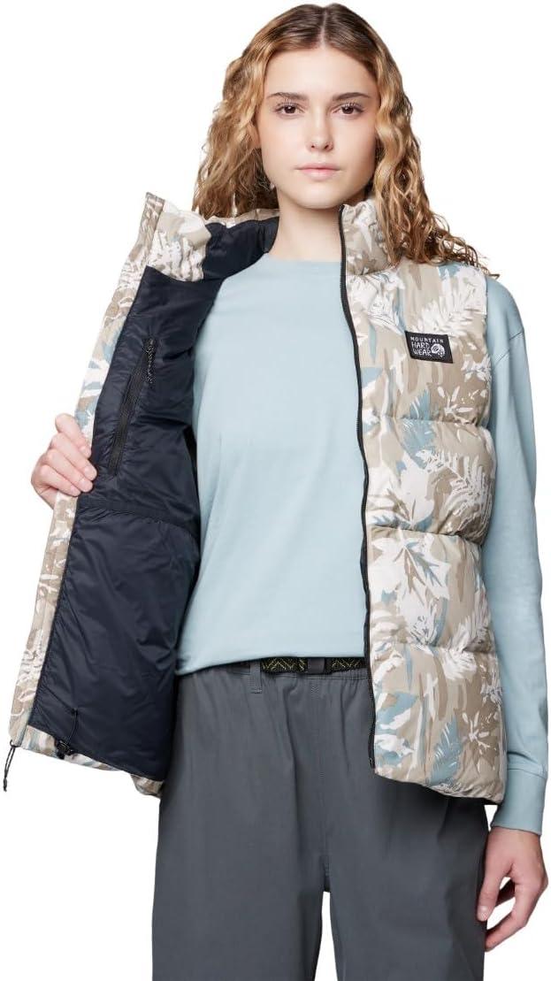 imageMountain Hardwear womens Nevadan Down VestTalc Redwoods Camo