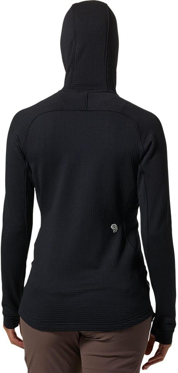 imageMountain Hardwear womens Polartec Power Grid Full Zip HoodyBlack