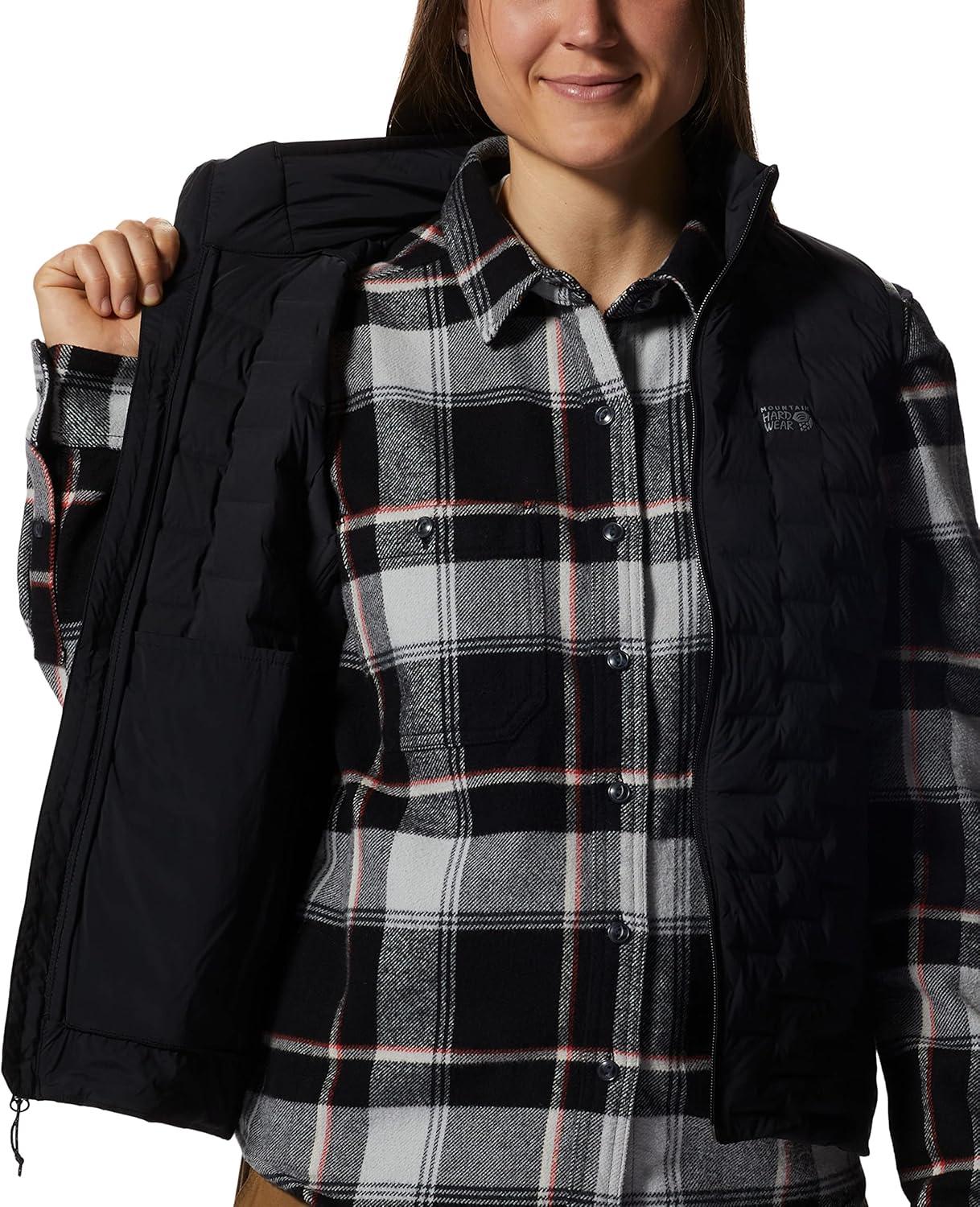imageMountain Hardwear womens Stretchdown Light VestBlack New 2024