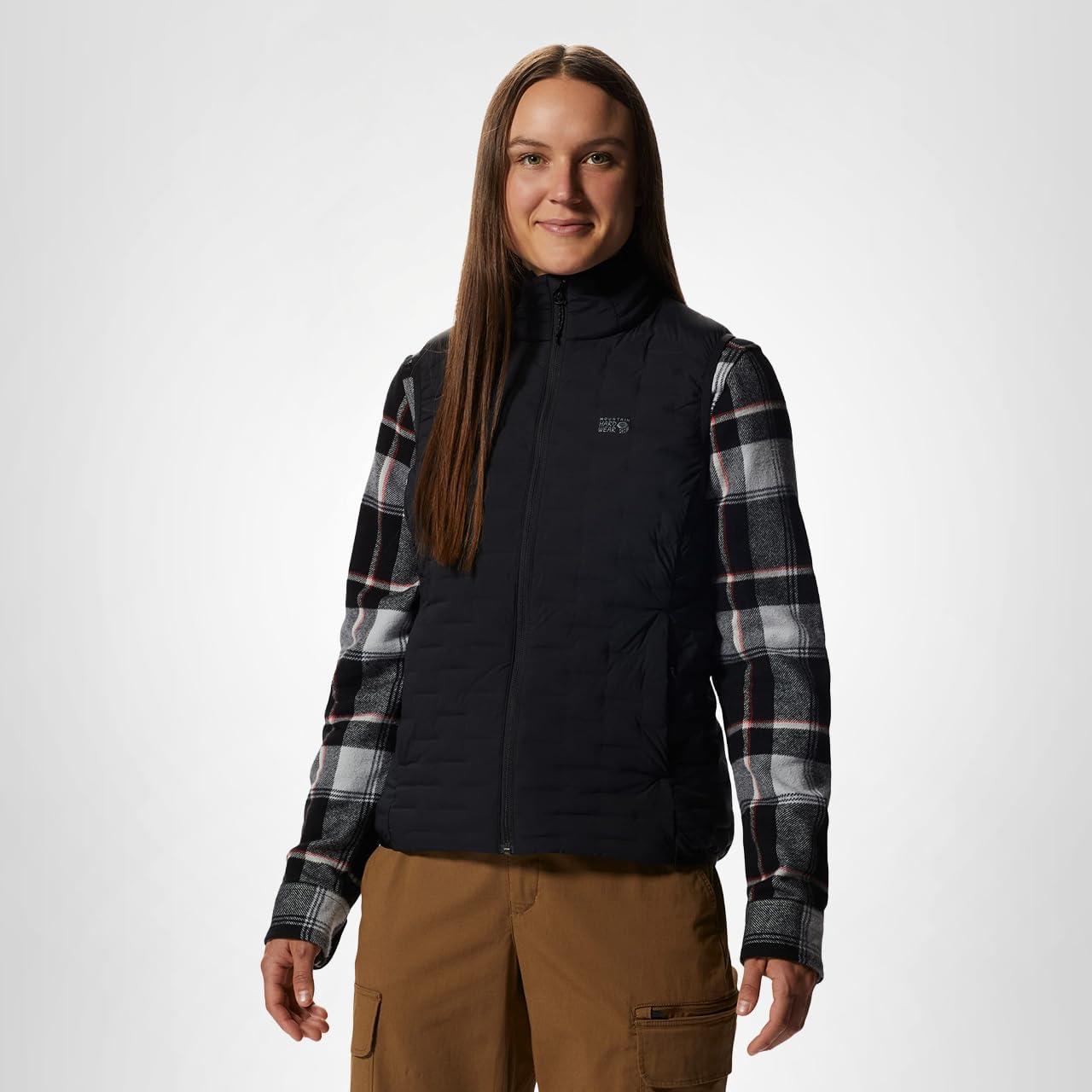 imageMountain Hardwear womens Stretchdown Light VestBlack New 2024