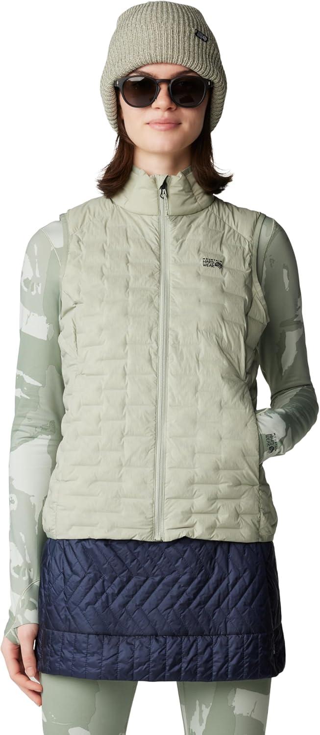 imageMountain Hardwear womens Stretchdown Light VestWhite Sage New 2024