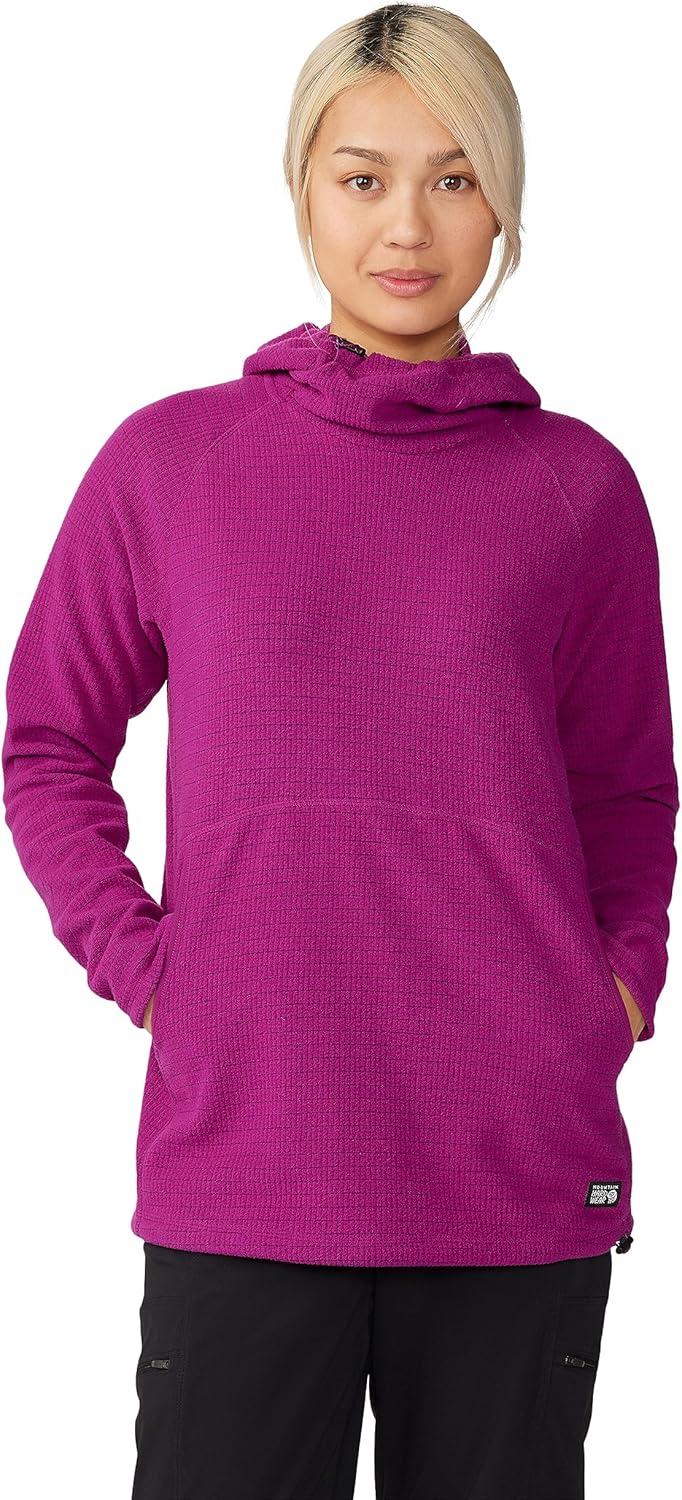 imageMountain Hardwear womens Summit Grid Tunic HoodyBerry Glow