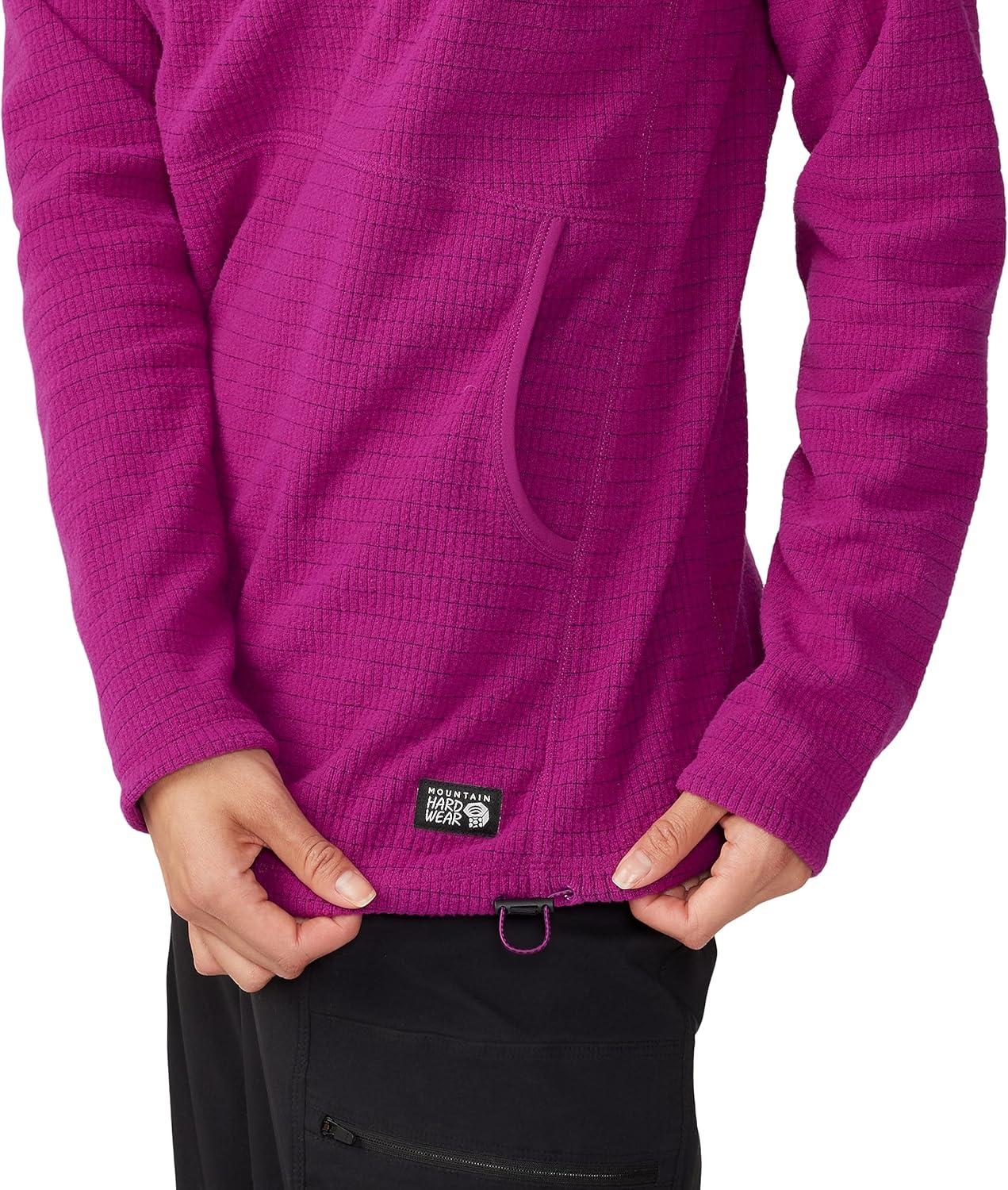 imageMountain Hardwear womens Summit Grid Tunic HoodyBerry Glow