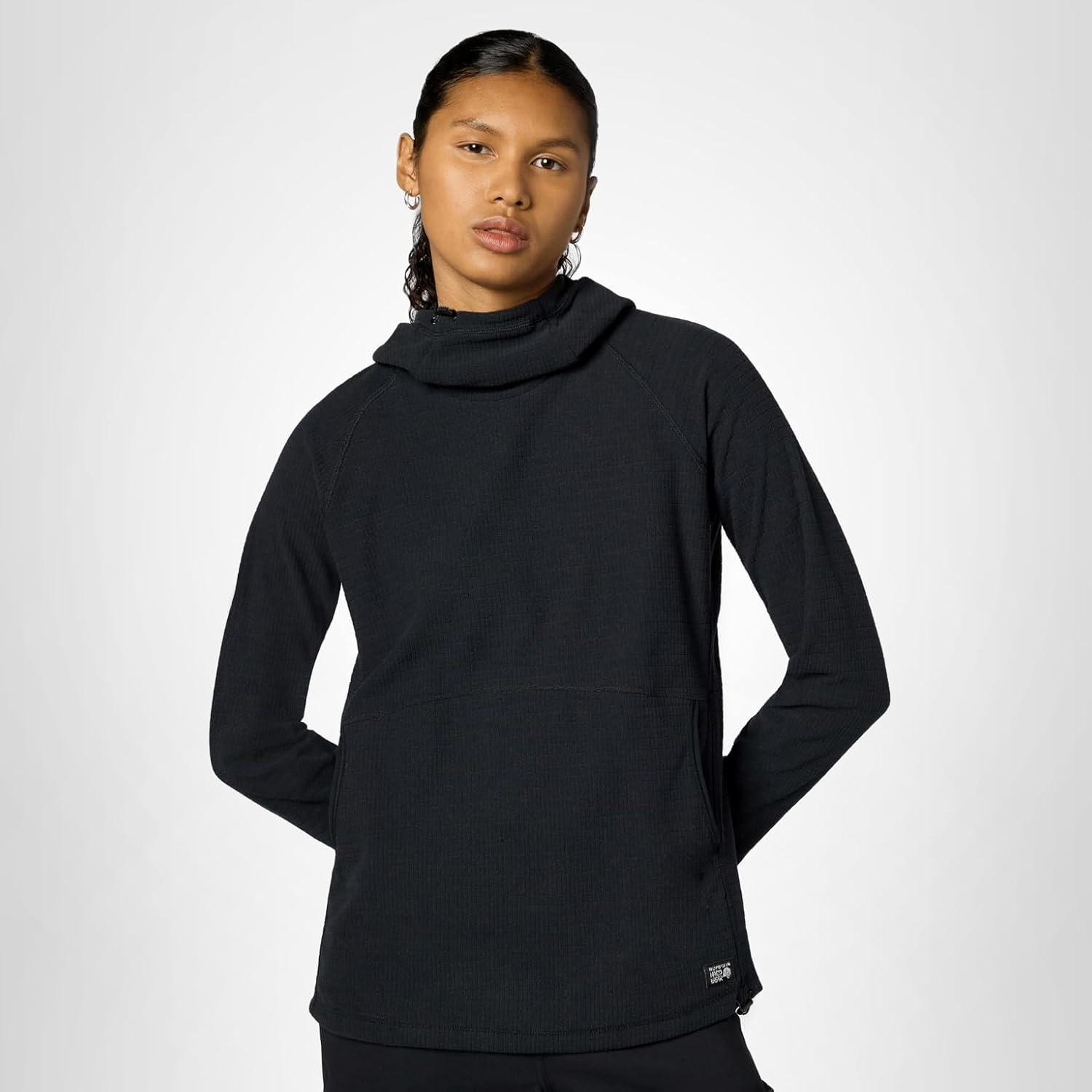 imageMountain Hardwear womens Summit Grid Tunic HoodyBlack