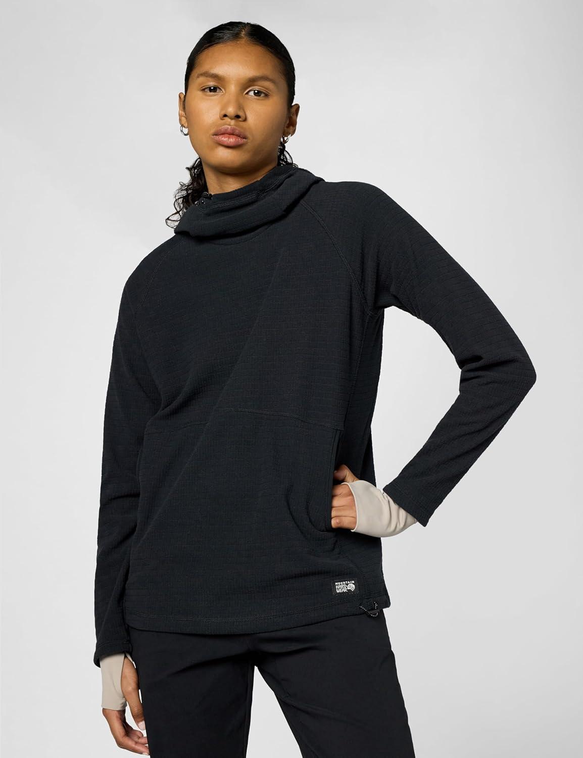 imageMountain Hardwear womens Summit Grid Tunic HoodyBlack