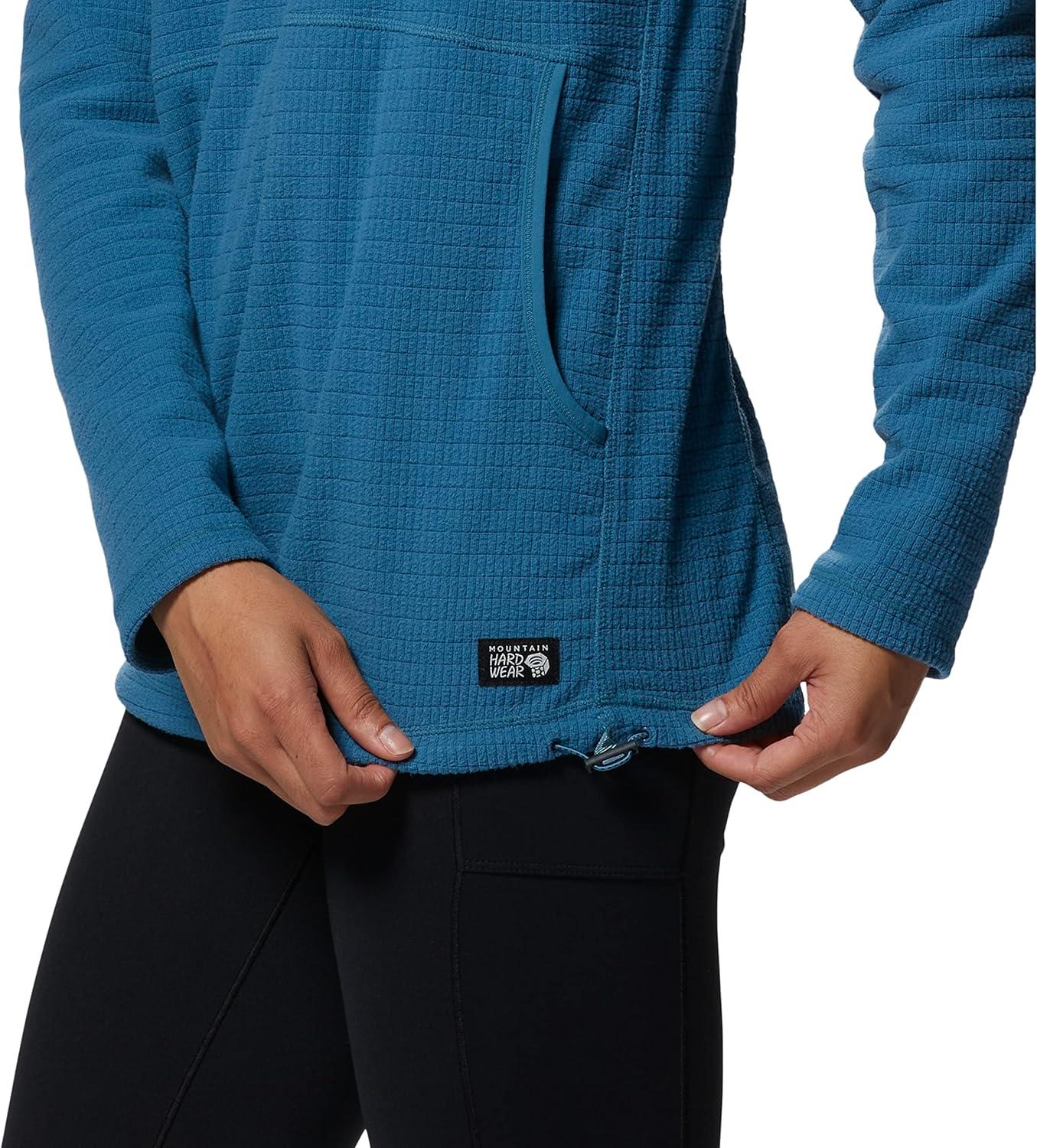 imageMountain Hardwear womens Summit Grid Tunic HoodyCaspian