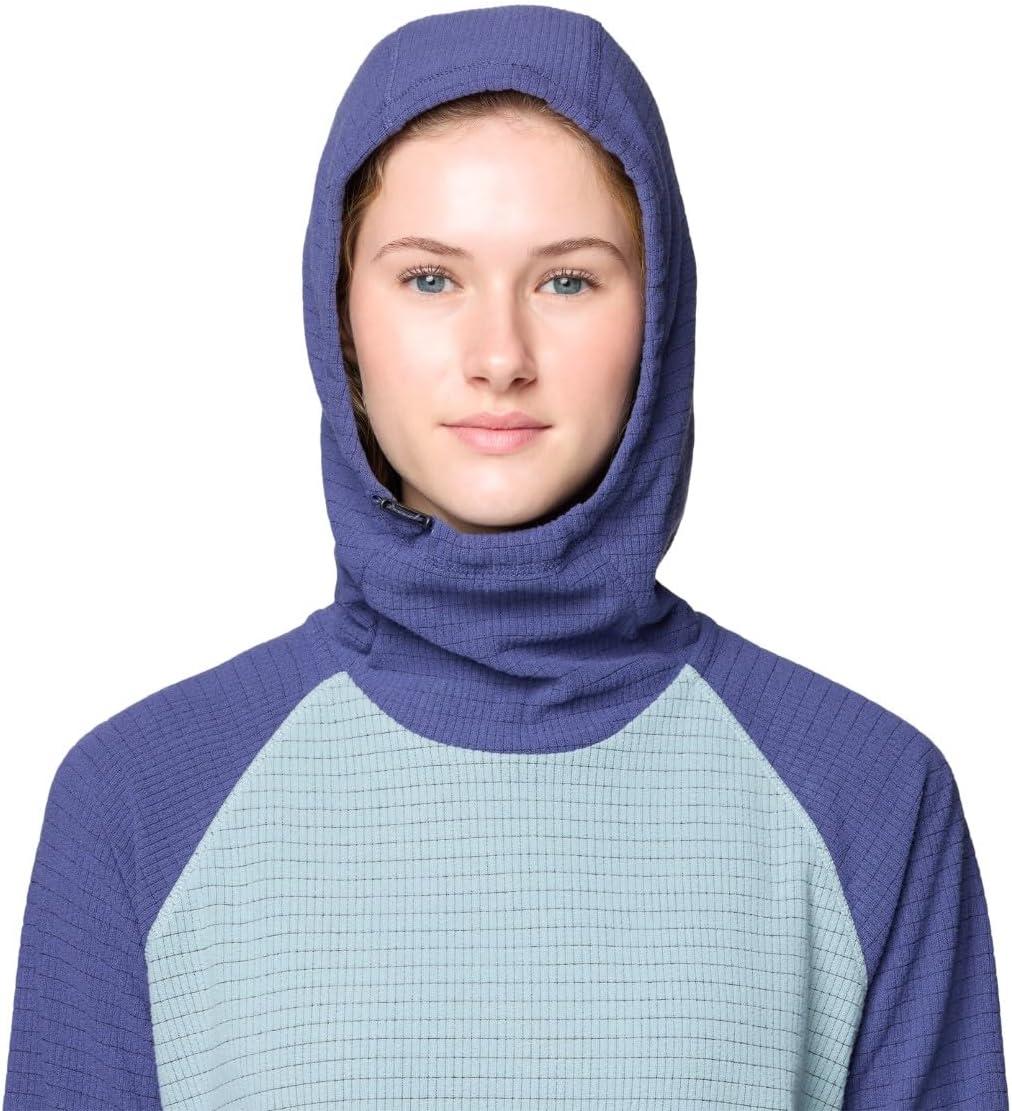 imageMountain Hardwear womens Summit Grid Tunic HoodyIce Shadow Lapis Dusk