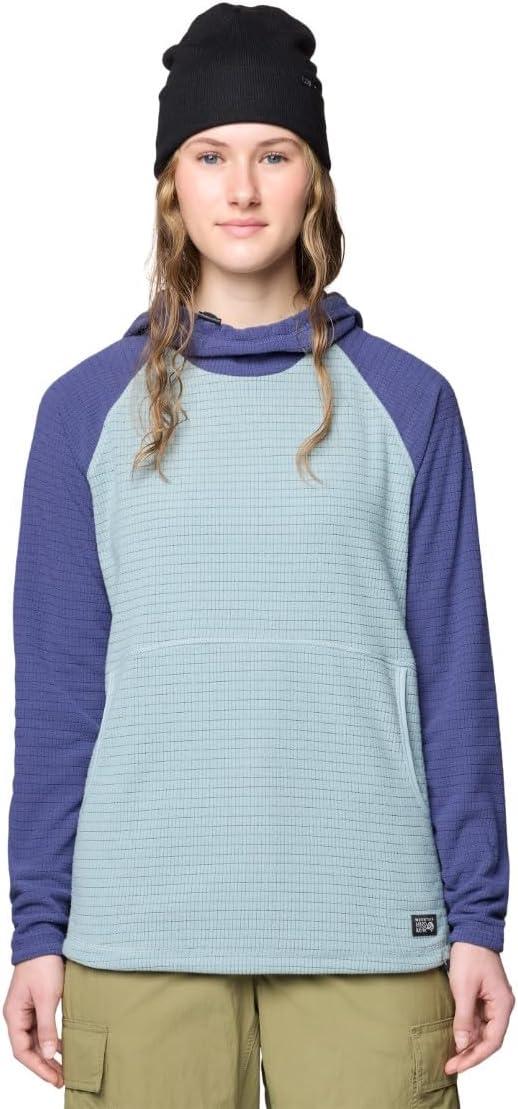 imageMountain Hardwear womens Summit Grid Tunic HoodyIce Shadow Lapis Dusk