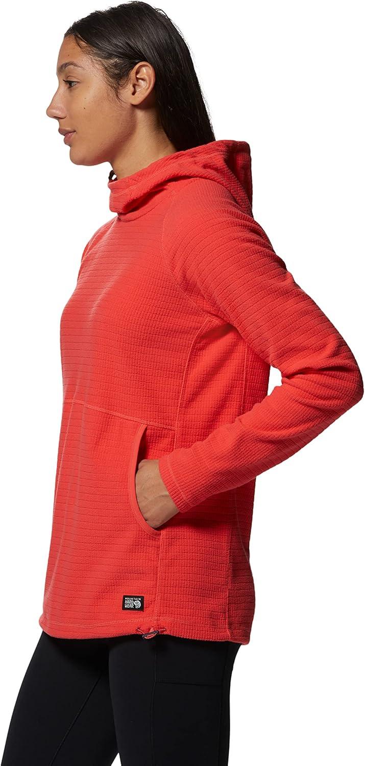 imageMountain Hardwear womens Summit Grid Tunic HoodySolar Pink