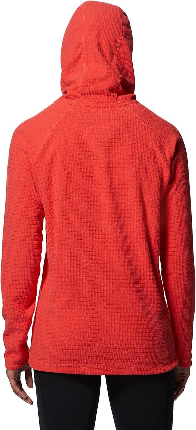 imageMountain Hardwear womens Summit Grid Tunic HoodySolar Pink