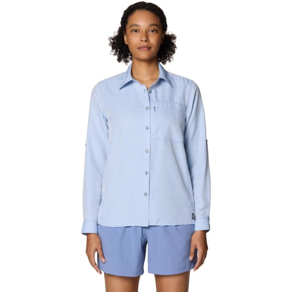 imageMountain Hardwear Womens Canyon Long SleeveBest Coast Blue