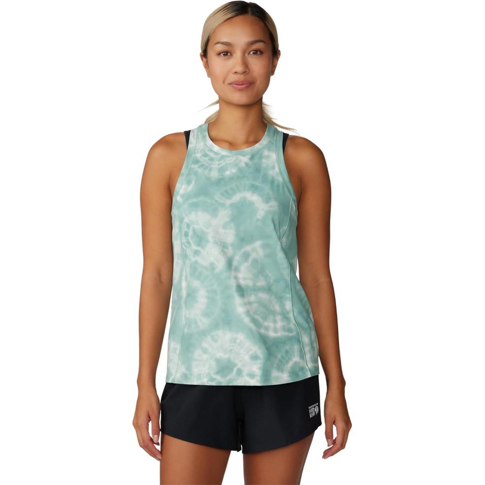 imageMountain Hardwear Womens Crater Lake TankMineral Spring Spore Dye Print