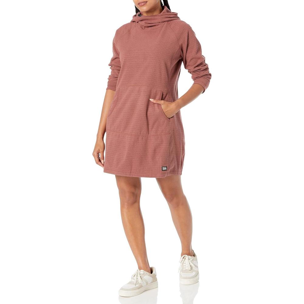 imageMountain Hardwear Womens Summit Grid DressDressClay Earth