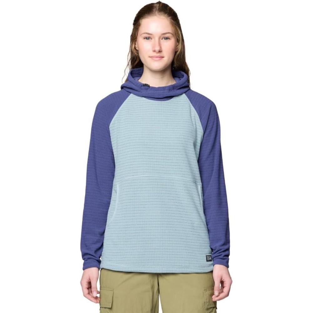 imageMountain Hardwear womens Summit Grid Tunic HoodyIce Shadow Lapis Dusk