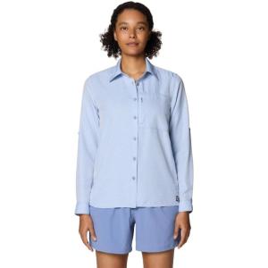 Mountain Hardwear Womens Canyon Long Sleeve(Best Coast Blue)