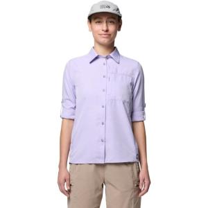 Mountain Hardwear Womens Canyon Long Sleeve(Harbor Violet)
