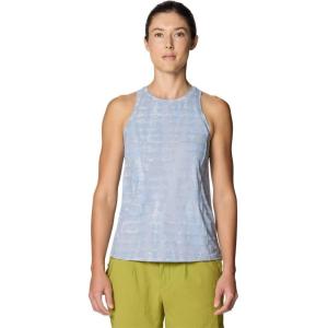 Mountain Hardwear Womens Crater Lake Tank(Glacial Prismatic Print)