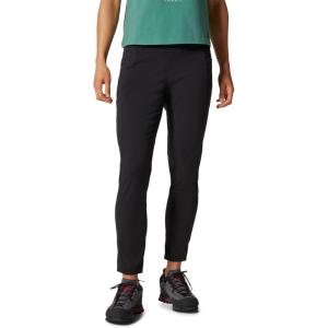 Mountain Hardwear Women’s Dynama High Rise Ankle Pant, Black, Medium x Regular
