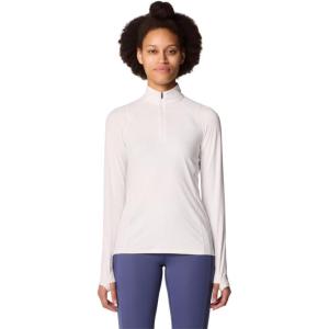 Mountain Hardwear womens Crater Lake 1/2 Zip(Fogbank)